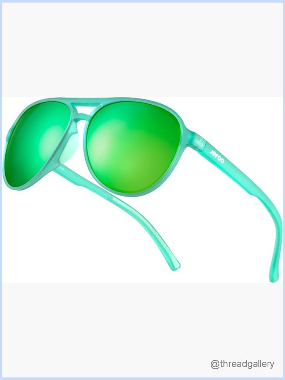 Polarized Aviator Sunglasses TR90 Frame UV400 Protection Retro Sport